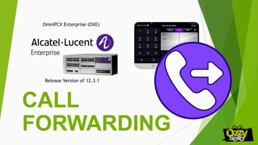 alcatel oxe call forwarding