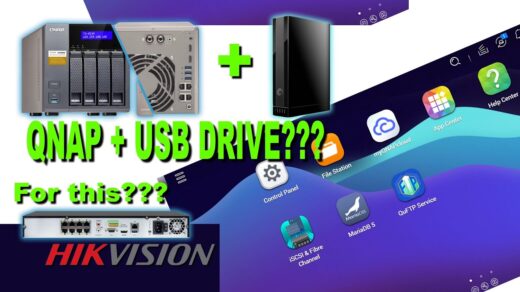 qnap plus usb drive
